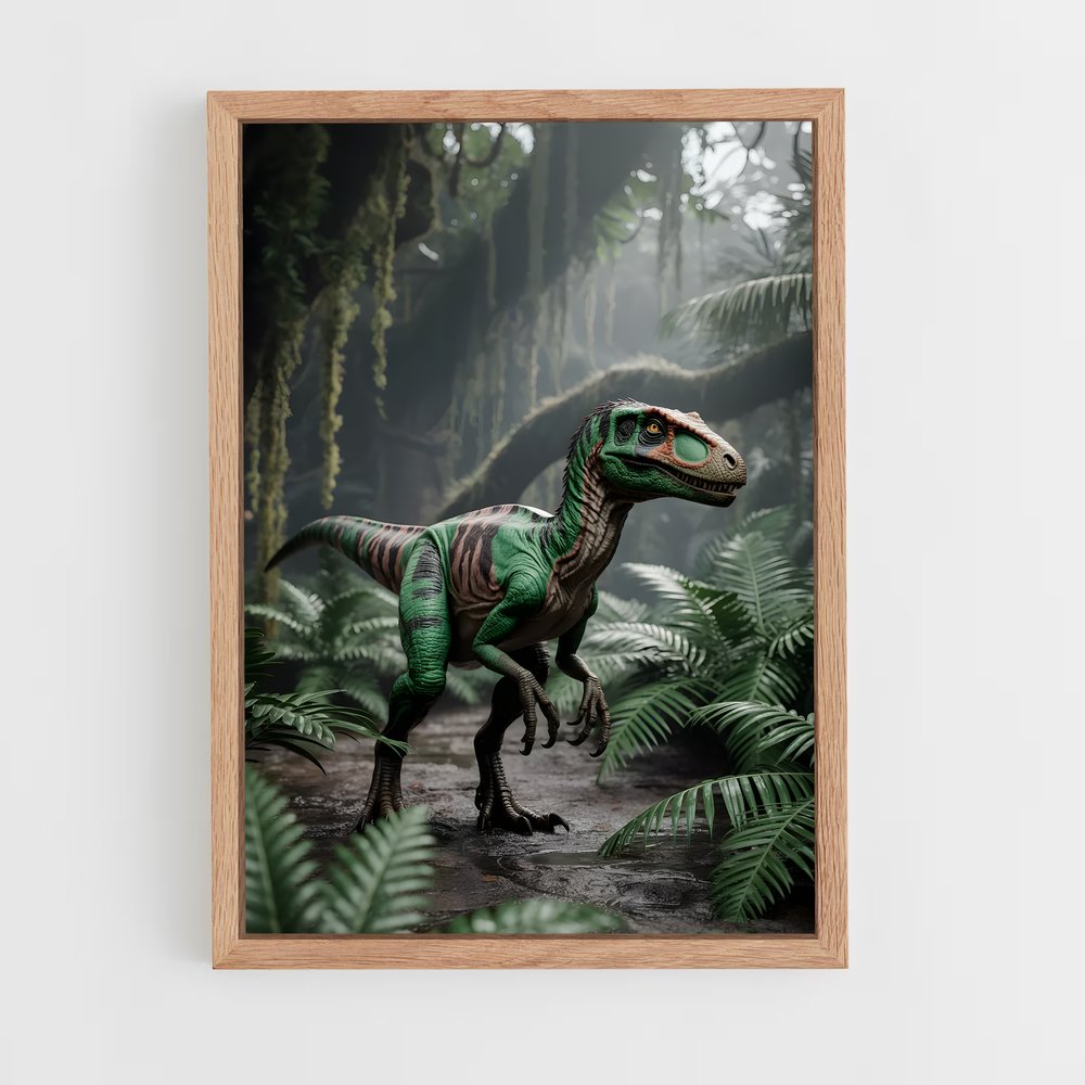 ap-velociraptor-4 cadre Bois clair