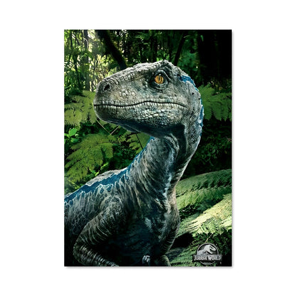 Poster Jungle Raptor