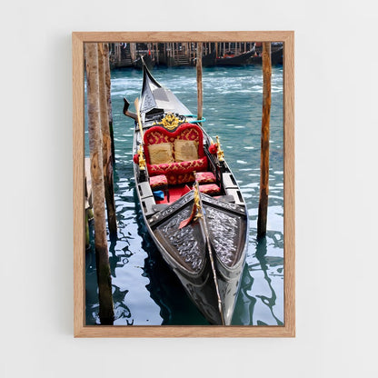 ap-venetian gondola-10 cadre Bois clair