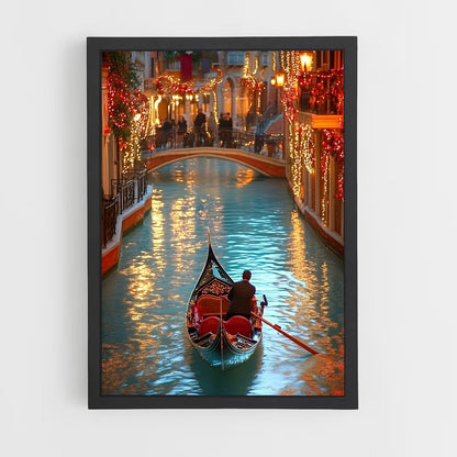 ap-venetian gondola-4 cadre Noir