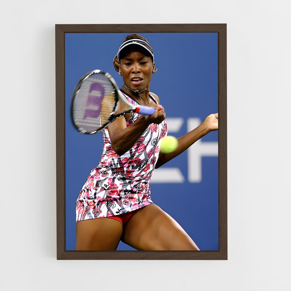 ap-venus williams-3 cadre Bois foncé
