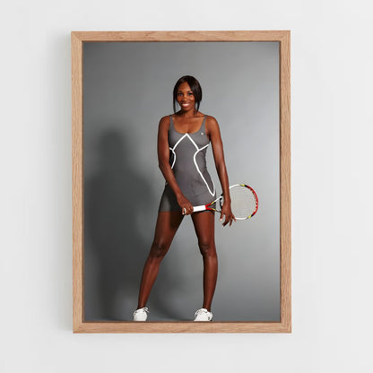 ap-venus williams-5 cadre Bois clair