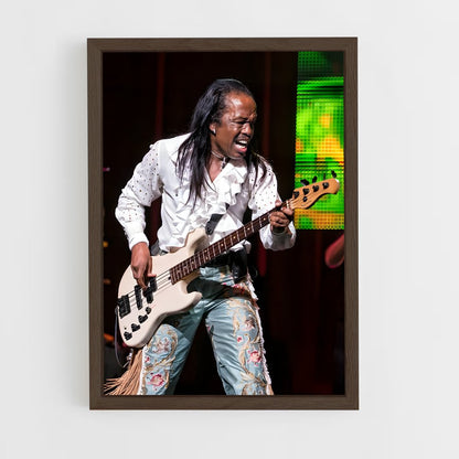 ap-verdine white-2 cadre Bois foncé