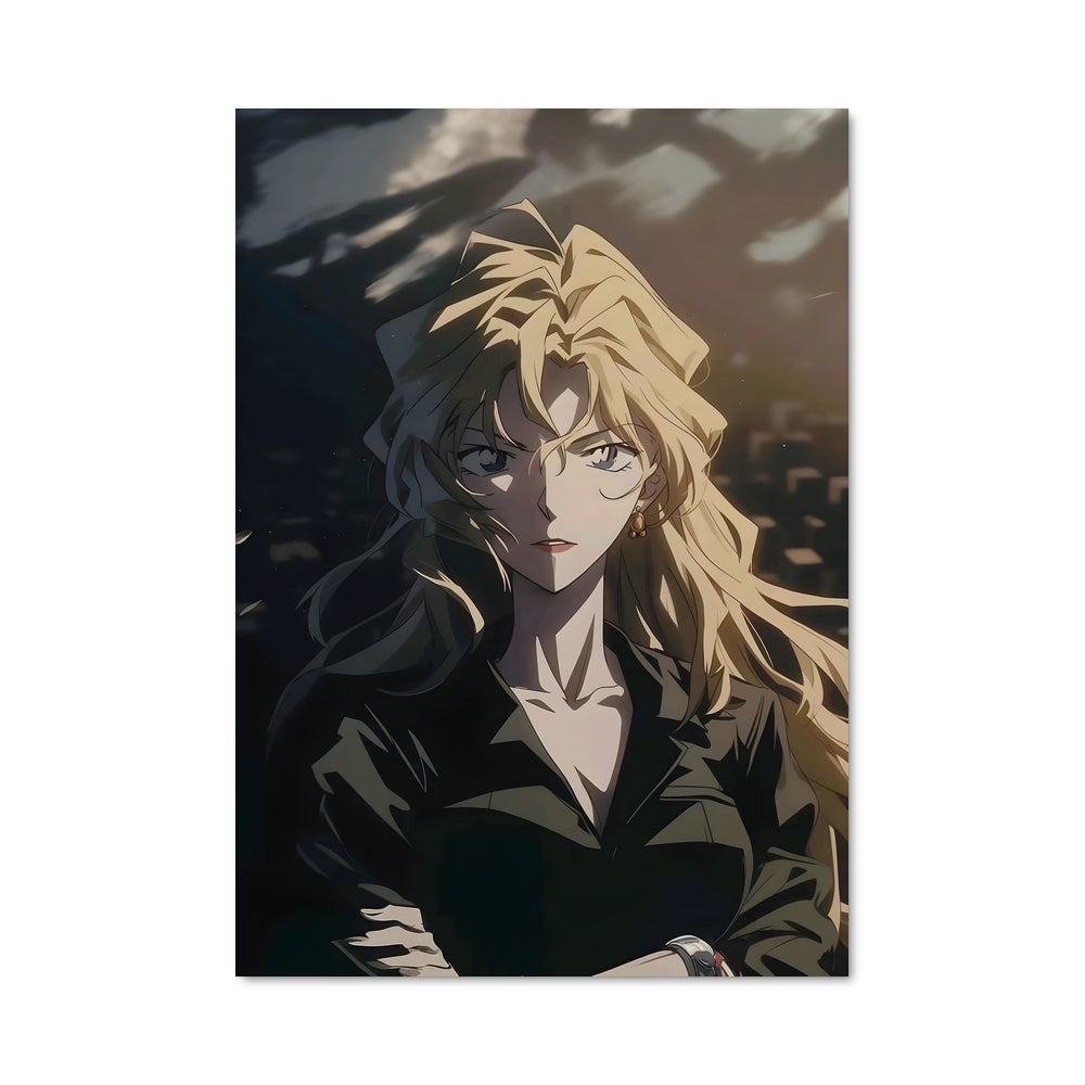 Poster Blonde Enigmatique