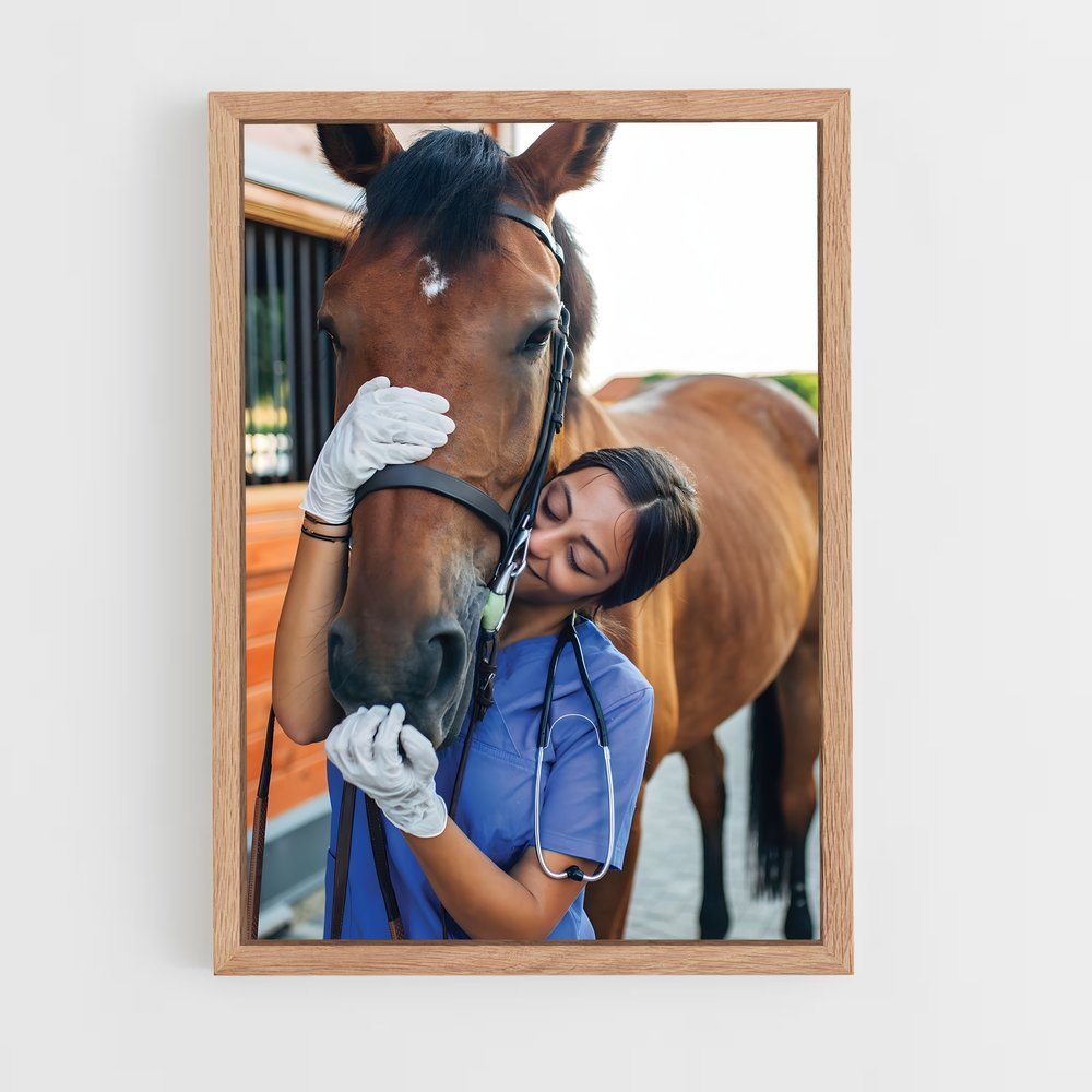 ap-veterinarian-6 cadre Bois clair