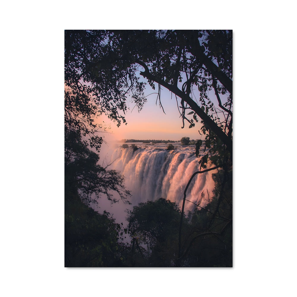 Poster Crépuscule sur les Chutes