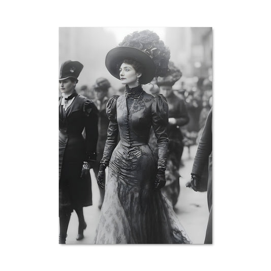 Poster Promenade Victorienne