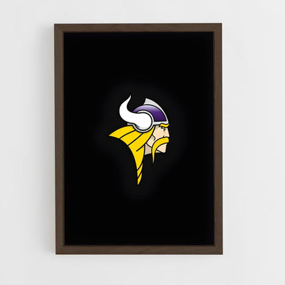 ap-vienna vikings-1 cadre Bois foncé