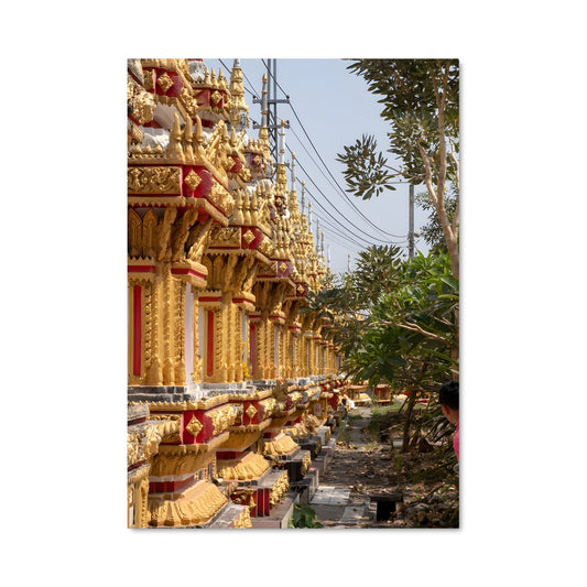 Poster Sérénité Dorée