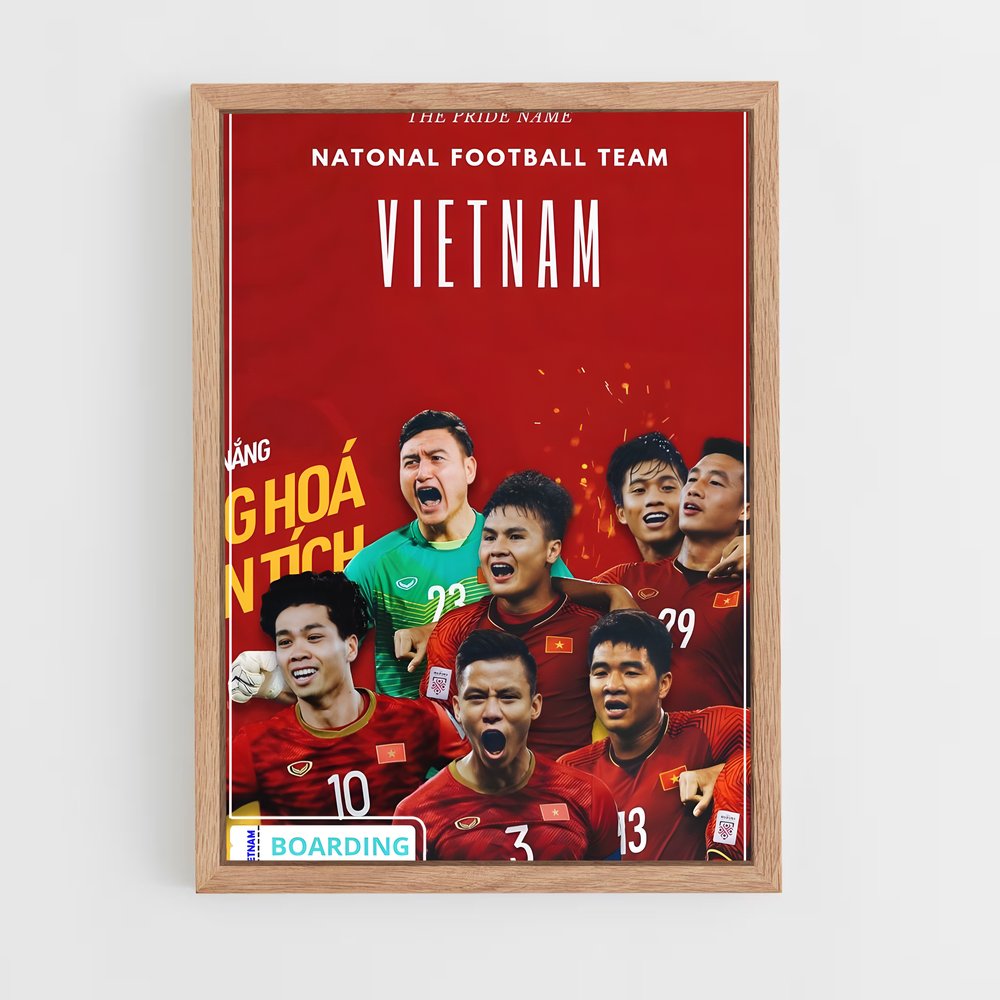 ap-vietnam national football team-2 cadre Bois clair