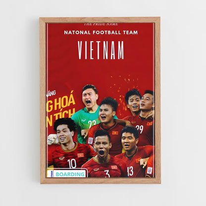 ap-vietnam national football team-2 cadre Bois clair