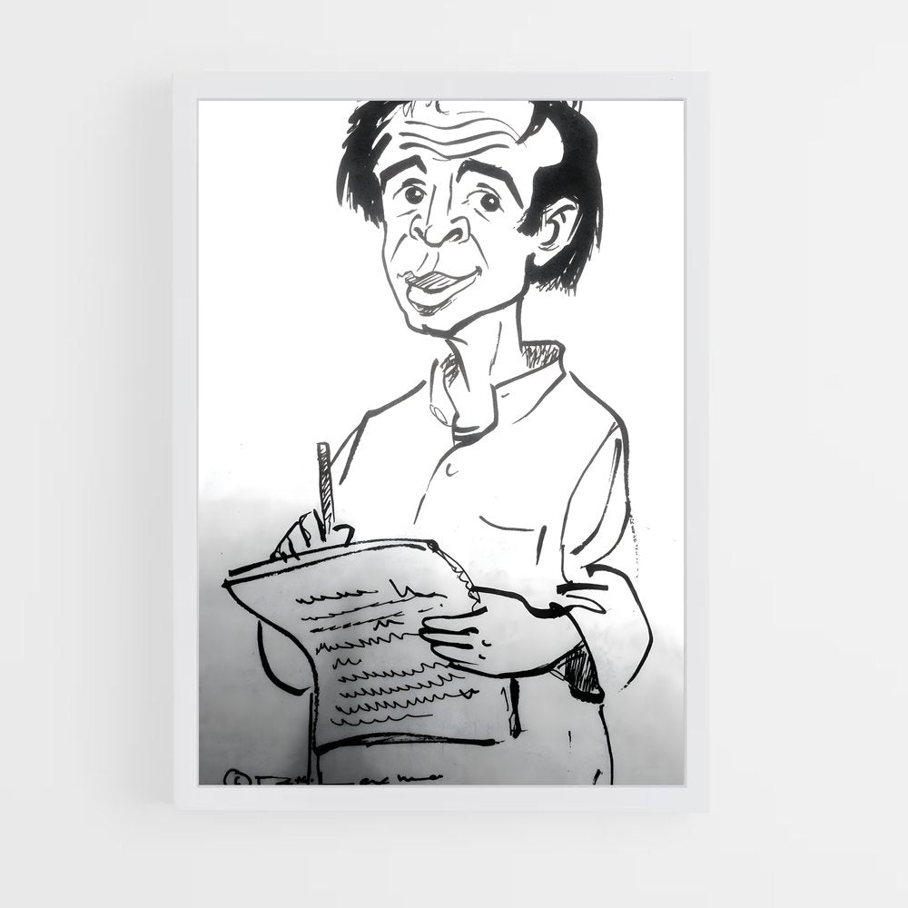 ap-vikram seth-2 cadre Blanc