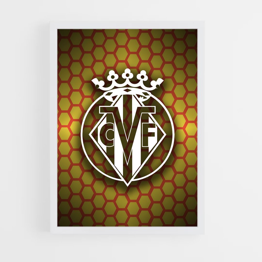 ap-villarreal cf-10 cadre Blanc