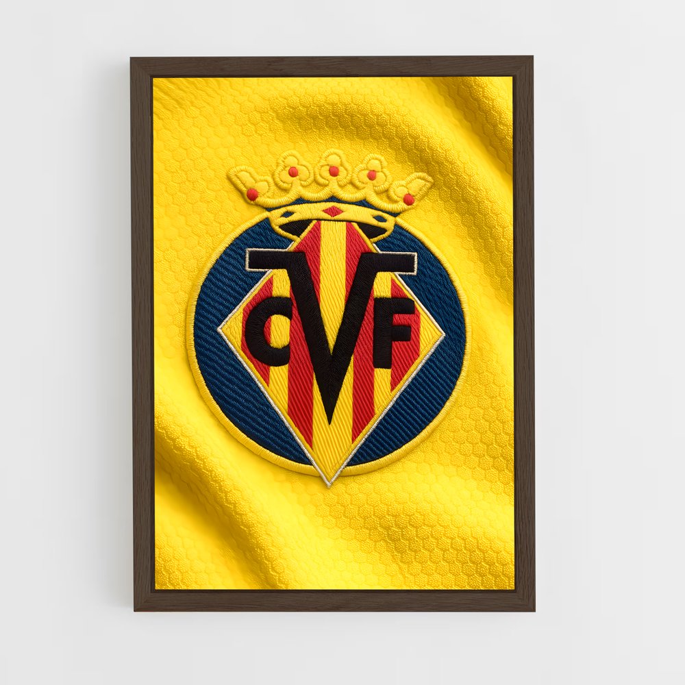 ap-villarreal cf-8 cadre Bois foncé