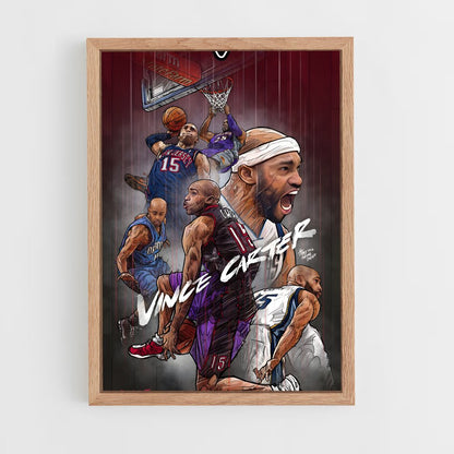 ap-vince carter-3 cadre Bois clair