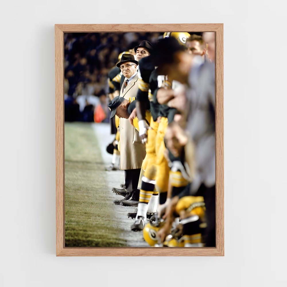 ap-vince lombardi-3 cadre Bois clair