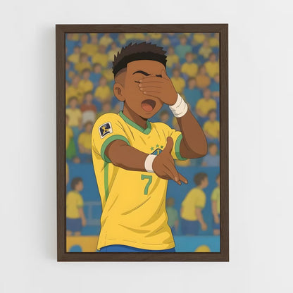 ap-vinicius jr-17 cadre Bois foncé