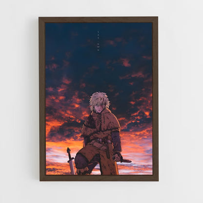 ap-vinland saga-6 cadre Bois foncé