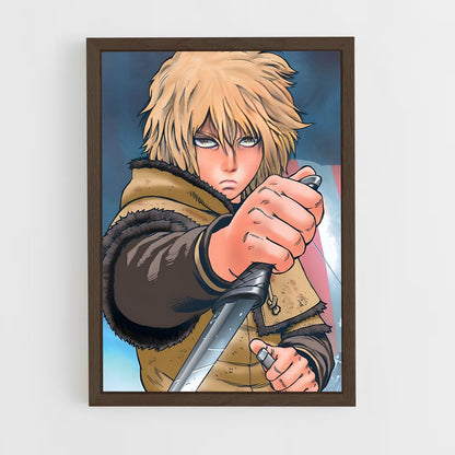 ap-vinland saga-9 cadre Bois foncé