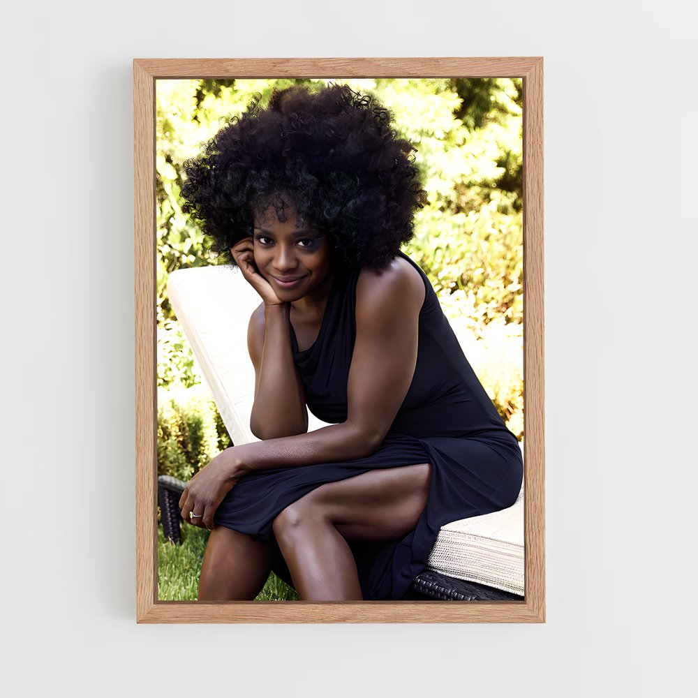 ap-viola davis-6 cadre Bois clair