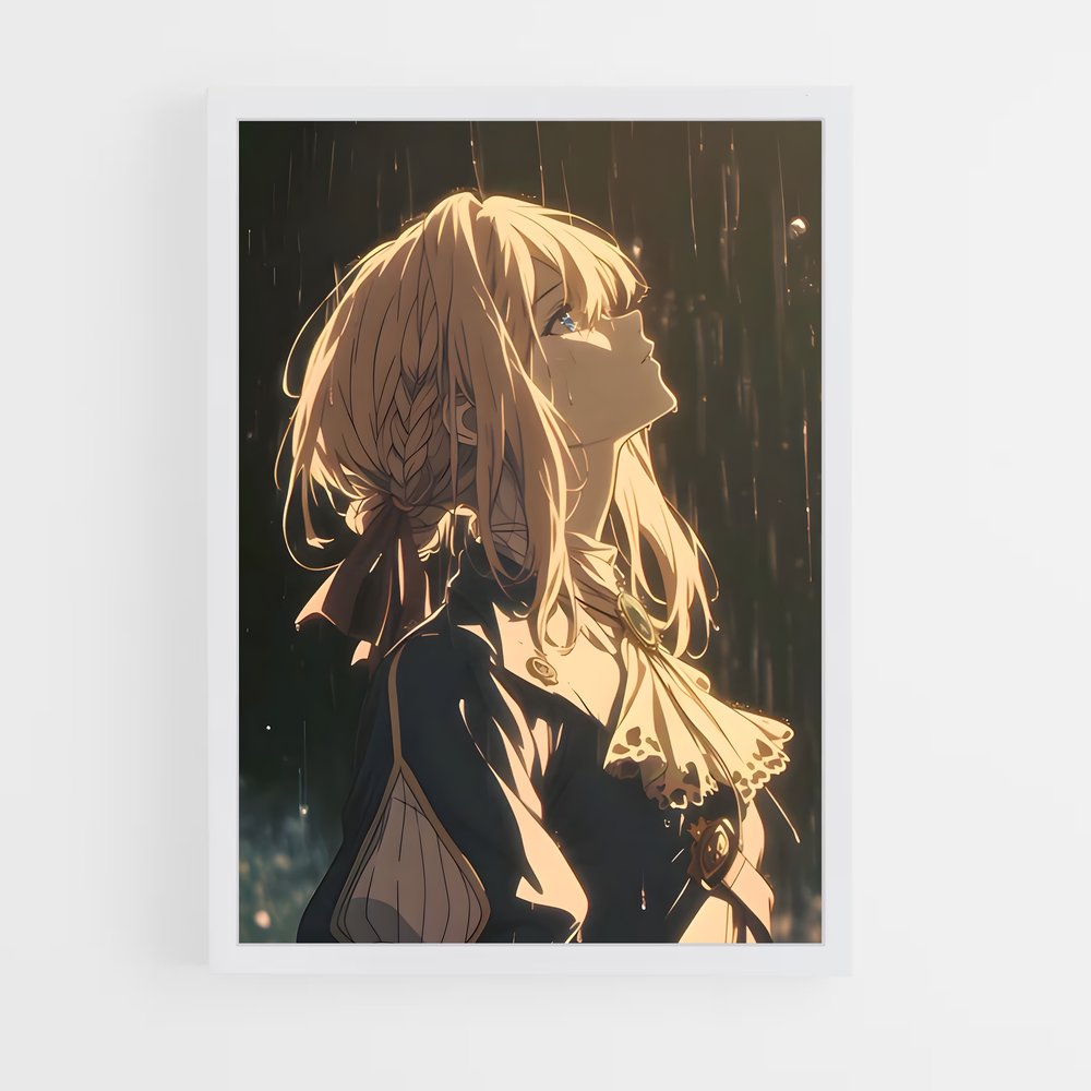 ap-violet evergarden*-1 cadre Blanc