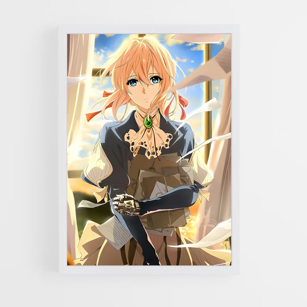 ap-violet evergarden*-7 cadre Blanc