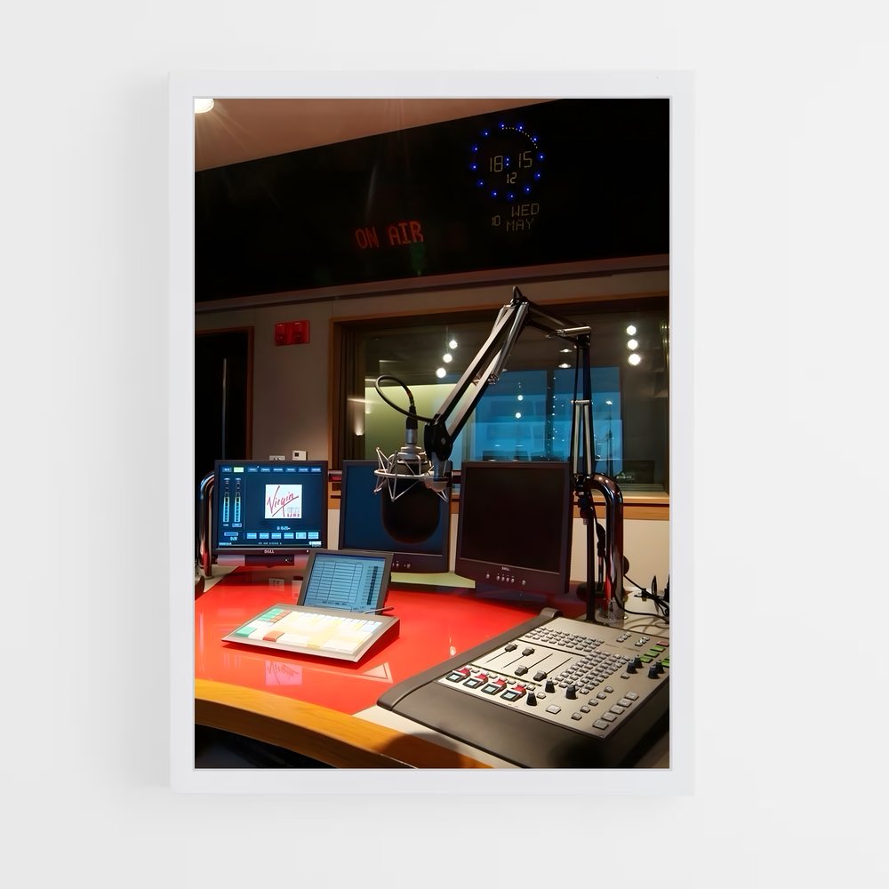 ap-virgin radio-1 cadre Blanc