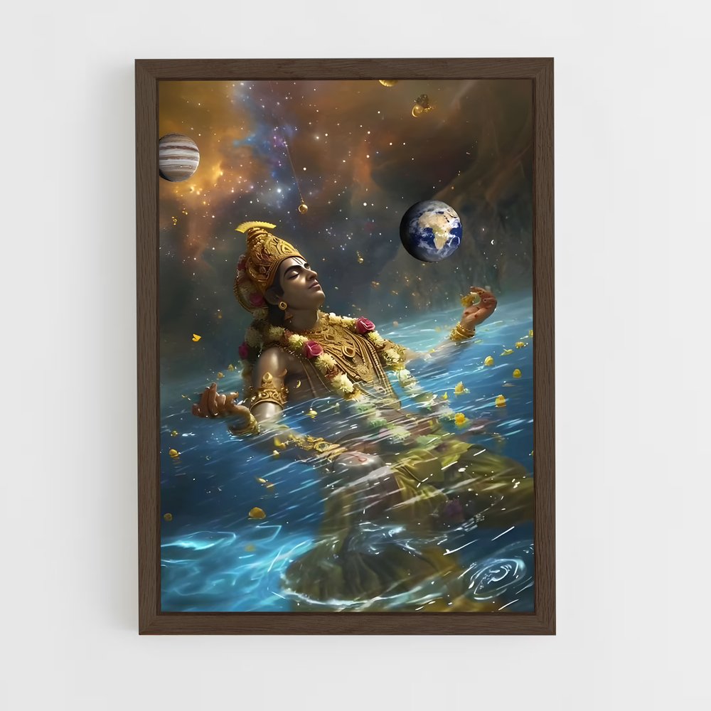 ap-vishnu-6 cadre Bois foncé