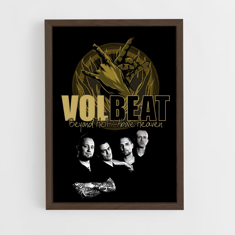 ap-volbeat-8 cadre Bois foncé