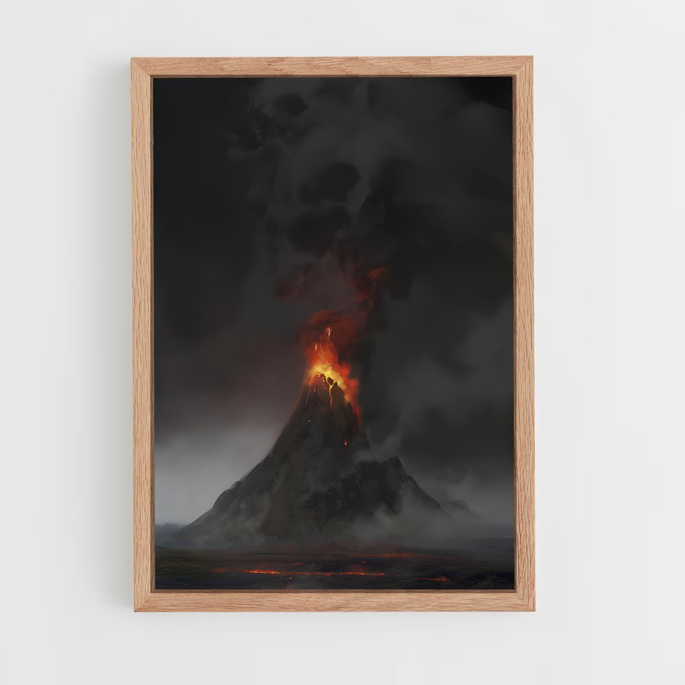 ap-volcano-12 cadre Bois clair