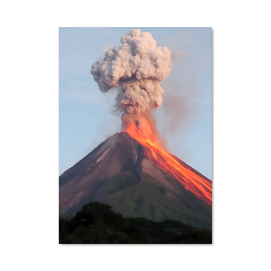 Poster Volcano 96112