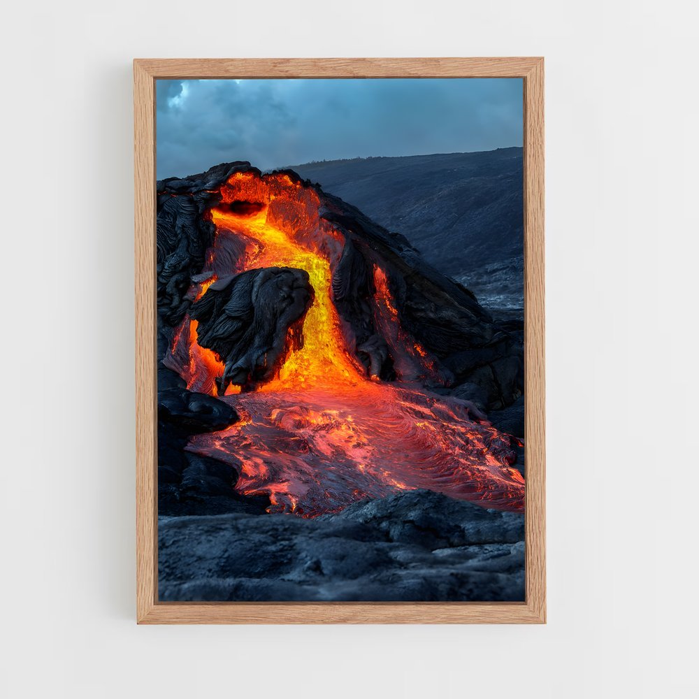 ap-volcanoes-3 cadre Bois clair