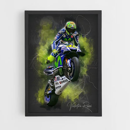 ap-vr46 racing team-4 cadre Noir