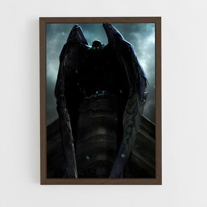 ap-vulture spider-man-1 cadre Bois foncé