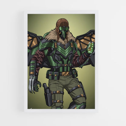ap-vulture spider-man-4 cadre Blanc