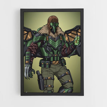 ap-vulture spider-man-4 cadre Noir