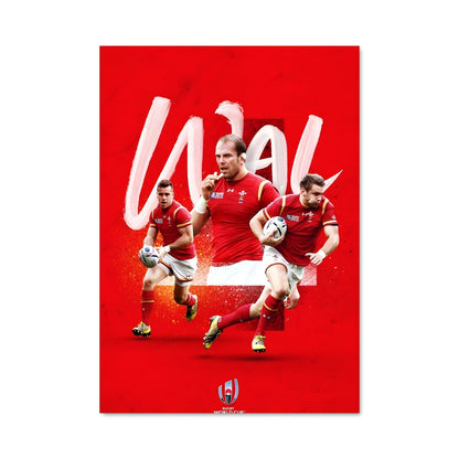 Poster Les Dragons du Rugby