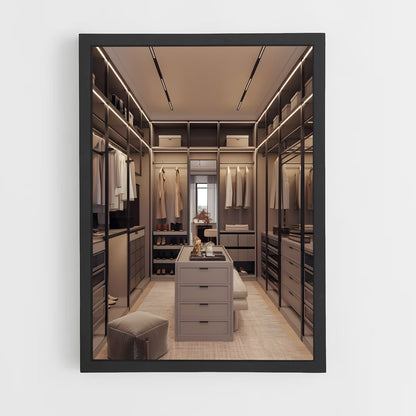 ap-walk-in closet-10 cadre Noir