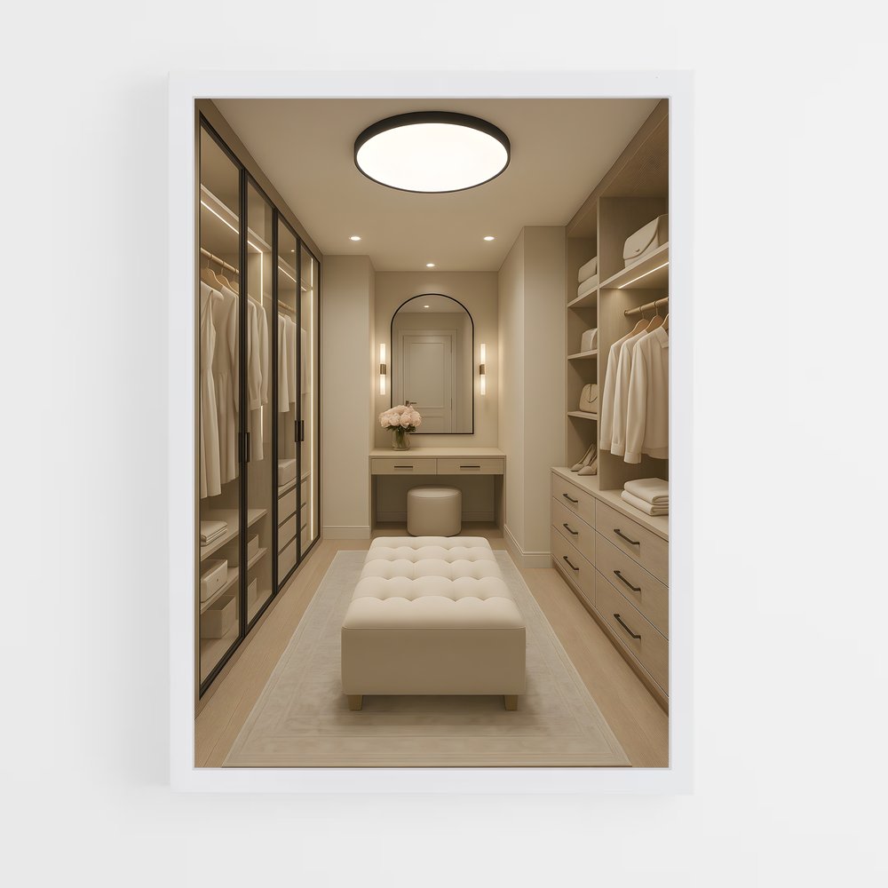 ap-walk-in closet-11 cadre Blanc