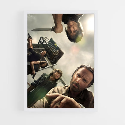ap-walking dead-1 cadre Blanc