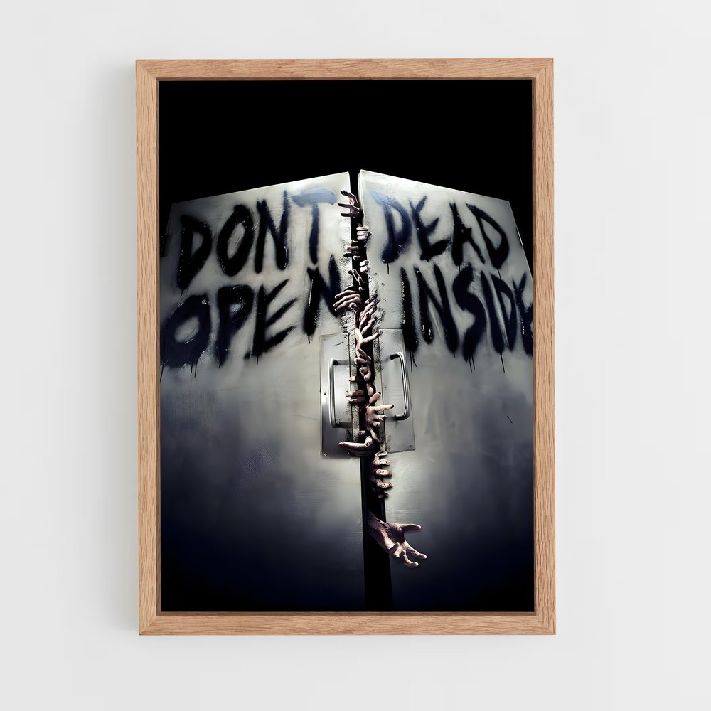 ap-walking dead-2 cadre Bois clair