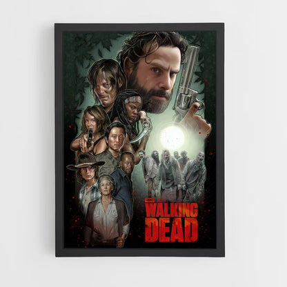 ap-walking dead-3 cadre Noir