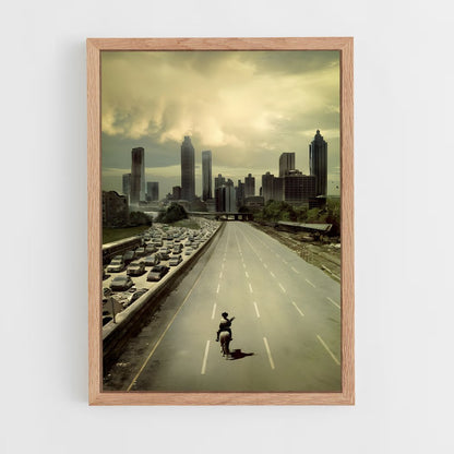 ap-walking dead-6 cadre Bois clair
