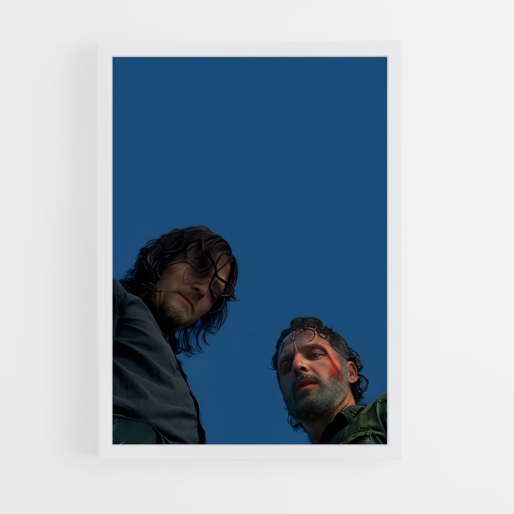 ap-walking dead-7 cadre Blanc