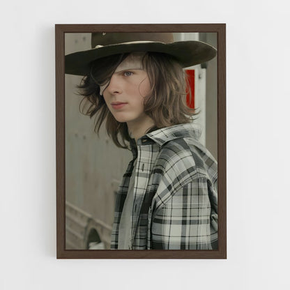 ap-walking dead-8 cadre Bois foncé
