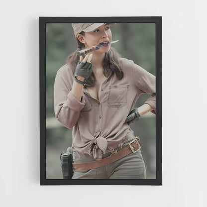 ap-walking dead-9 cadre Noir