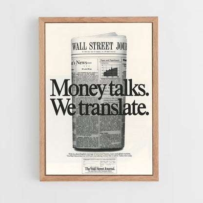 ap-wall street journal-1 cadre Bois clair