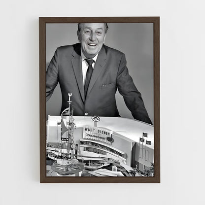 ap-walt disney-3 cadre Bois foncé