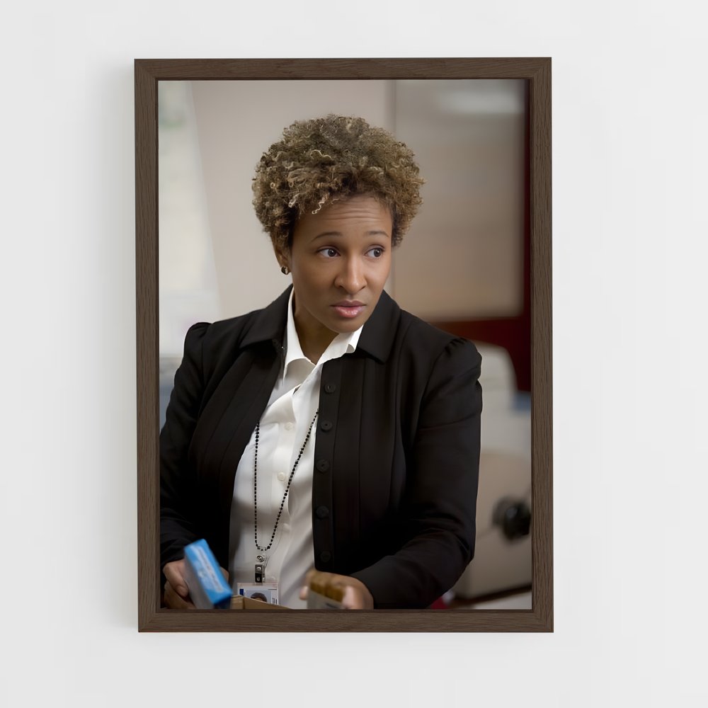 ap-wanda sykes-1 cadre Bois foncé