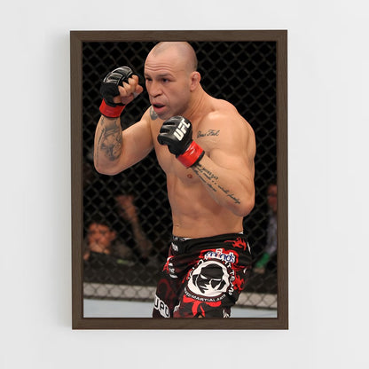 ap-wanderlei silva-1 cadre Bois foncé